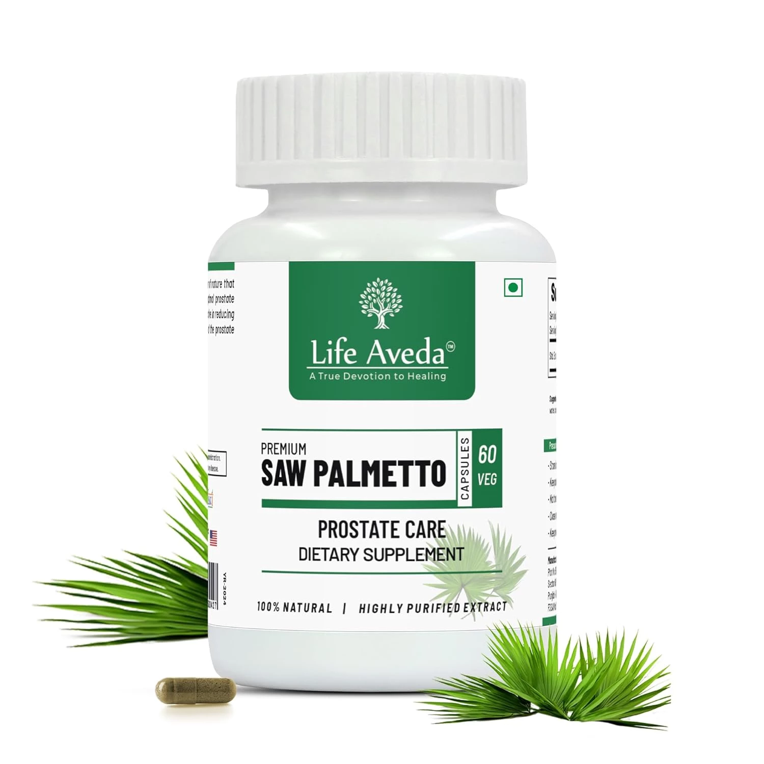 Life Aveda Saw Palmetto Capsule, 240 g-1.webp